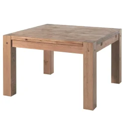 Allonge 45 cm chêne massif pour table carrée 140 cm FJORD