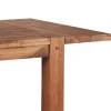 Allonge 40cm Chêne huilé pour table carrée 120cm FJORD