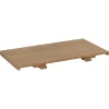 Allonge 50cm pour table DARIO 180cm Chêne massif ciré 50x90cm DARIO