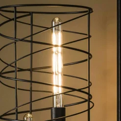 Ampoule tube 30 cm ambré LED filament lumière chaude (E27)