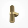 Applique design dorée – cylindre cranté vertical TAVA