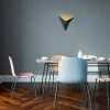 Applique murale design noire, origami triangulaire SFAX
