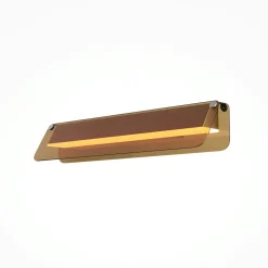Applique murale LED ambrée avec volet horizontal 30 cm MINA