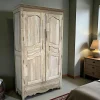 Armoire 2 portes hévéa 120x50x200cm TRADITION