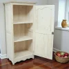 Armoire Hévéa 1 porte 86x54x180cm TRADITION