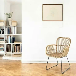 Banc de lit en velours taupe et pieds dorés TIM