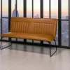 Banc de table industriel camel OKA