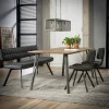 Banc salle à manger noir avec dossier 180 cm TRIBECA