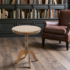 Bibliothèque avec échelle bois massif TRADITION