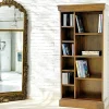 Bibliothèque ouverte Hévéa 10 niches - 4 grandes, 6 petites - 52x25x109,9cm TRADITION