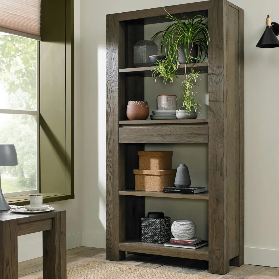 Buffet en bois de chêne fumé ALLEN