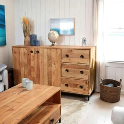 Buffet en bois recyclé 150 cm CANBERRA