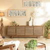 Buffet enfilade en teck 4 portes 180 cm SWING