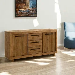 Buffet enfilade en teck recyclé naturel KERALA