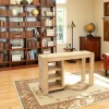 Bureau / Console Hévéa 3 niches 120x40x80cm ATTAN