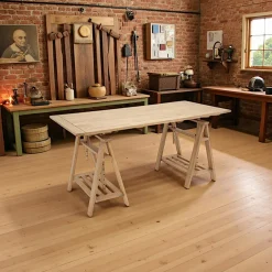 Bureau Hévéa en 3 parties 165x80x76cm TRADITION