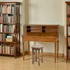 Bureau Pupitre Hévéa 4 niches 110x66x108cm TRADITION