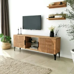 Bureau secrétaire ancien hévéa massif 85cm TRADITION