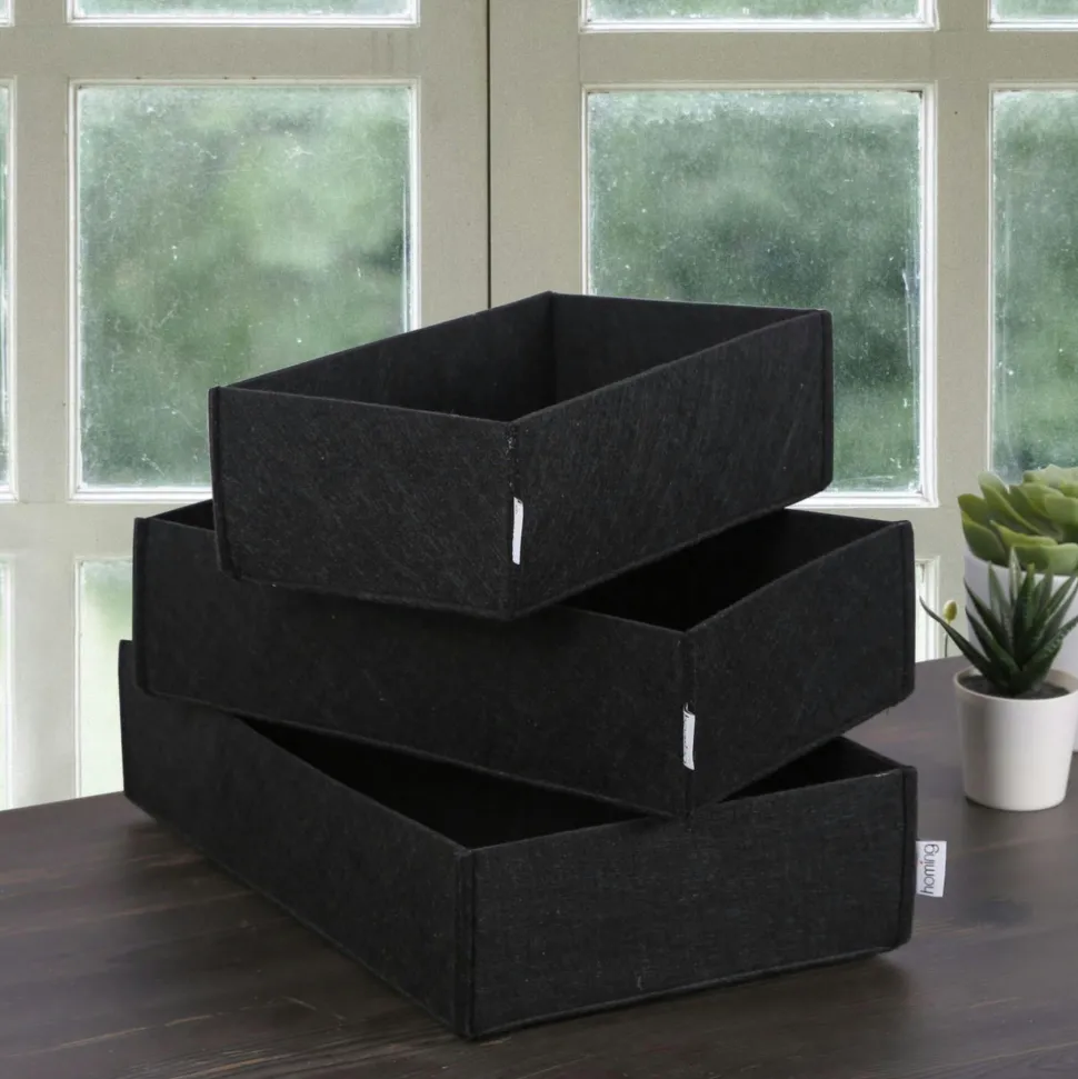 Cache-pot sur pied en métal noir – style moderne, 78 cm