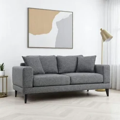 Canapé 2 places gris - style contemporain VENCE