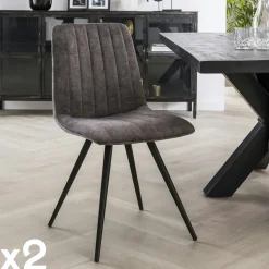 Canapé d'angle convertible anthracite - côté droit COMO