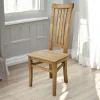 Chaise Hévéa 45x51x110cm MAORI
