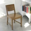 Chaise moderne hévéa OLGA