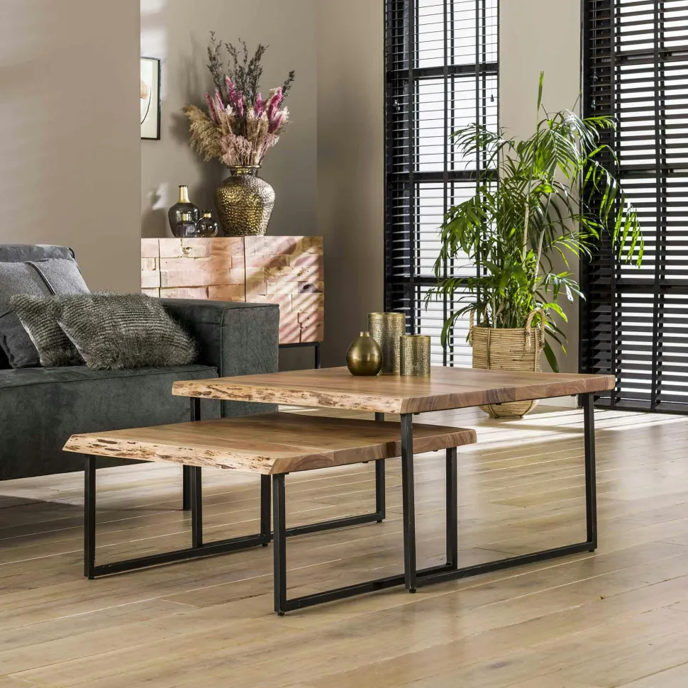 Chaise rotative tissu anthracite (lot de 2) IENA