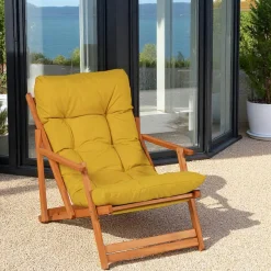 Chilienne jaune pliante - grand confort SORA