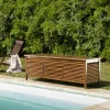 Coffre de jardin en teck 200 cm MACAO