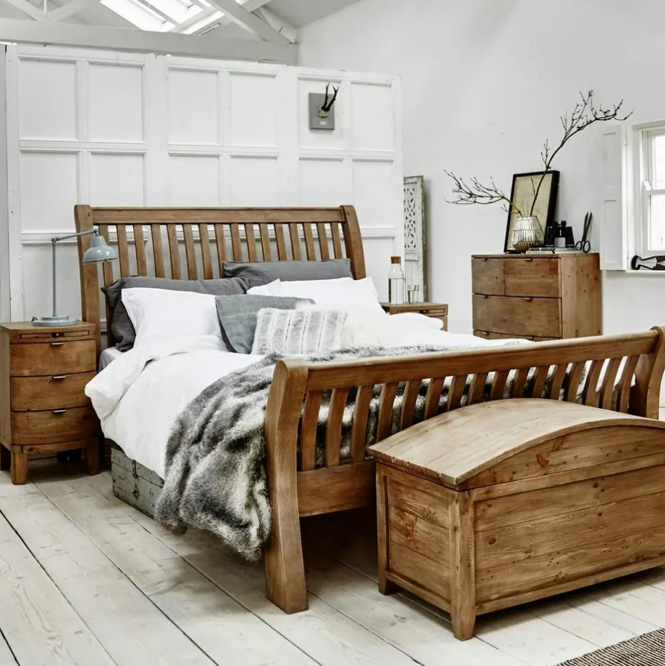 Commode en bois recyclé 4 tiroirs BELFAST