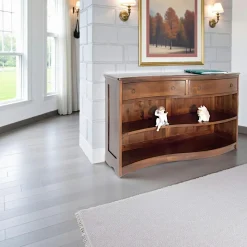 Console bibus vague hévéa 120x75cm TRADITION