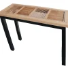 Console en bois et verre ATELIER