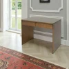 Console Hévéa 2 tiroirs 100x60x78cm BALTIC