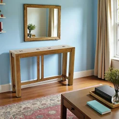 Console hévéa 115cm TESSA