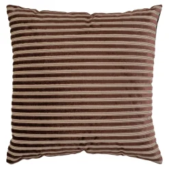 Coussin déco marron et beige BRUGES