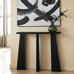 Décoration murale en métal et bois – paysage de montagne