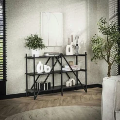 Etagère de salon moderne 5 plateaux RALF