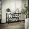 Etagère de salon moderne 3 plateaux RALF