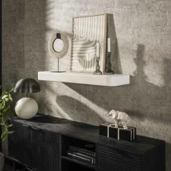 Etagère murale noire 150 cm TAJ