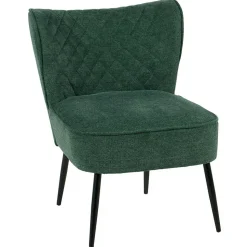 Fauteuil bas blanc MALMOE