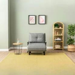 Fauteuil convertible écru inclinaison réglable 175 cm IBARRA