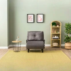 Fauteuil convertible gris inclinaison réglable 175 cm IBARRA