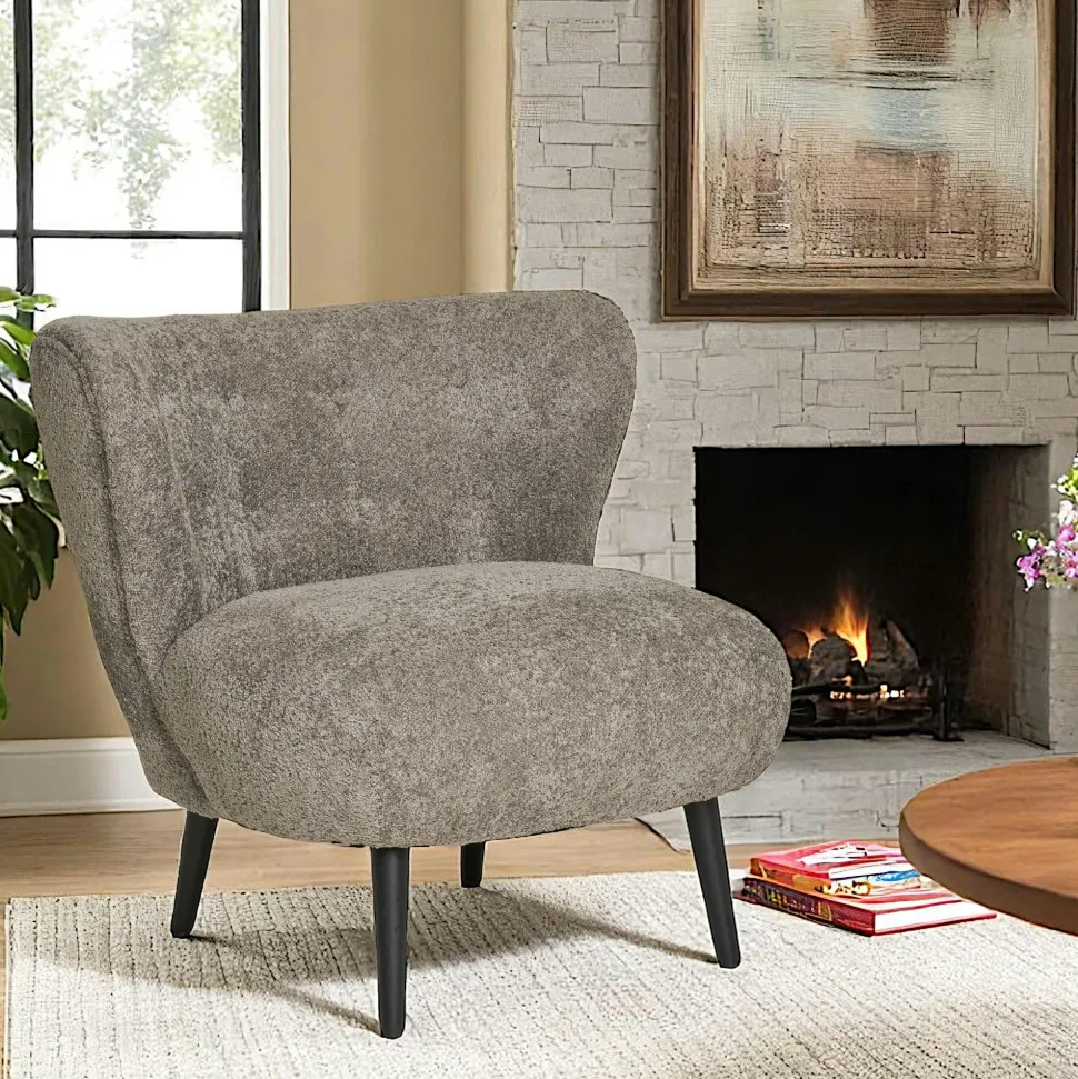 Fauteuil pivotant confort, couleur blanc naturel BERLIN