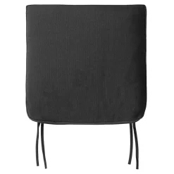 Galette de chaise noire MENDOZA