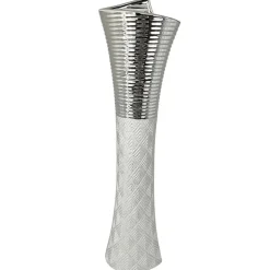 Grand vase décoratif deux gris