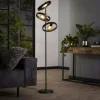 Lampadaire design 3 anneaux RALF