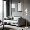 Lampadaire moderne verre taillé – abat‑jour bijoux SYCOMORE