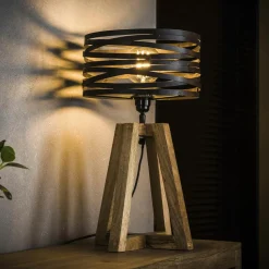Lampe à poser industrielle forme globe RALF