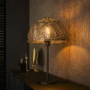 Lampe de salon avec abat-jour effet maille TRIBECA